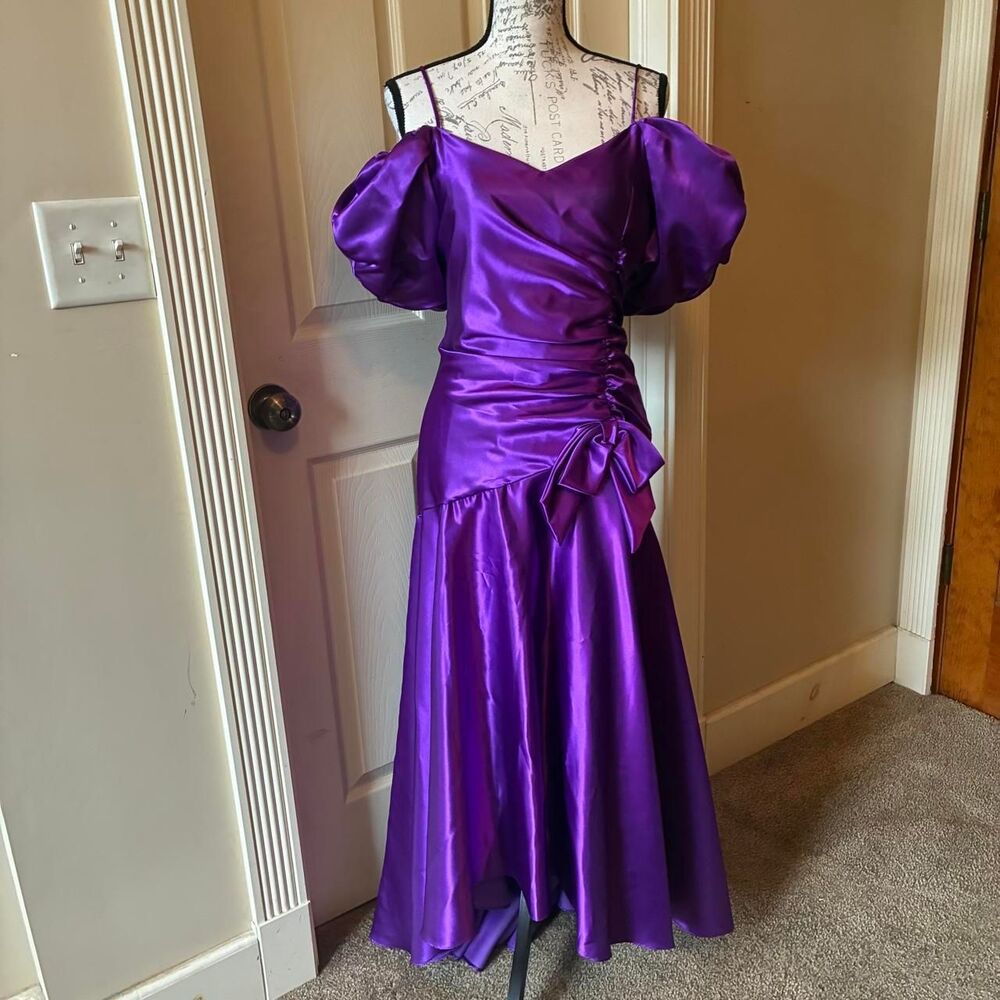Unbranded Women's Purple Formal-dresses